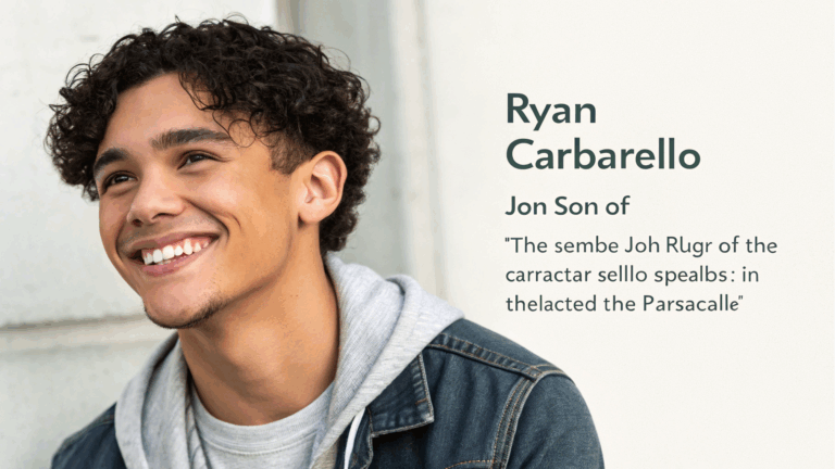 john carbahal’s son ryan – A Complete Guide